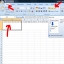 Excel 2007 otsetee nupp ridade murdmise juurde.